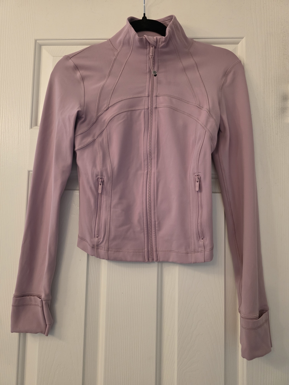 Lululemon ROSE BLUSH Mauve Pink Cropped Define Jacket Size 4 XS